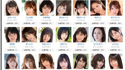 av 女優名簿|AV女優の名前が知りたい！ 本館 